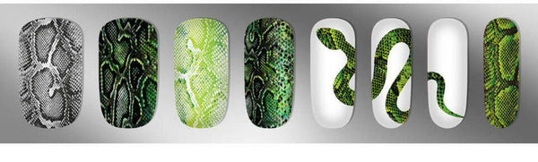 China Glaze: Serpentine "Scaled To Perfection" Nail Wraps.