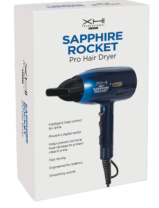 XHI Pro Sapphire Rocket Hair Dryer