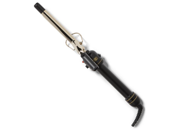 Hot Tools Pro Gold Curling Iron, Spring Barrel - 5/8 Inch - E1Body & Soul 